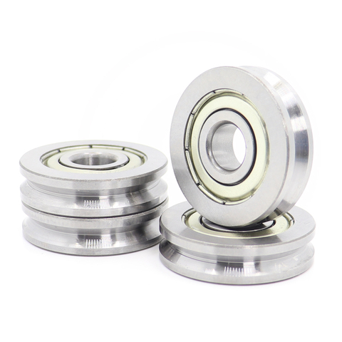V Groove Sealed Ball Bearing ( 4PCS ) 10*35*9 10*35*11 mm Pulley Wheel Bearings V4.1/2.1 V4/1 Guide Track Rlooer Bearing ► Photo 1/6