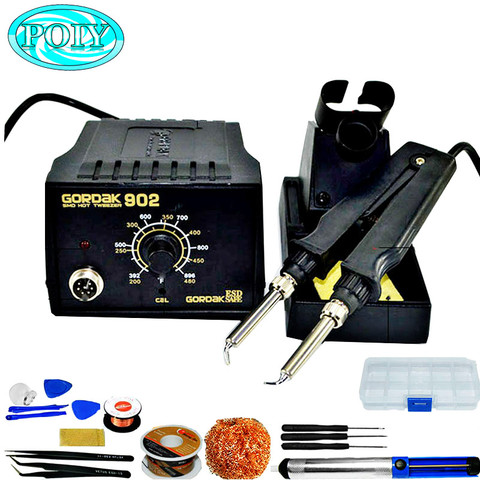 GORDAK 902 ESD SMD Soldering Tweezer Repair Rework Station Electric heating pliers Constant temperature heating tweezers 220V ► Photo 1/6