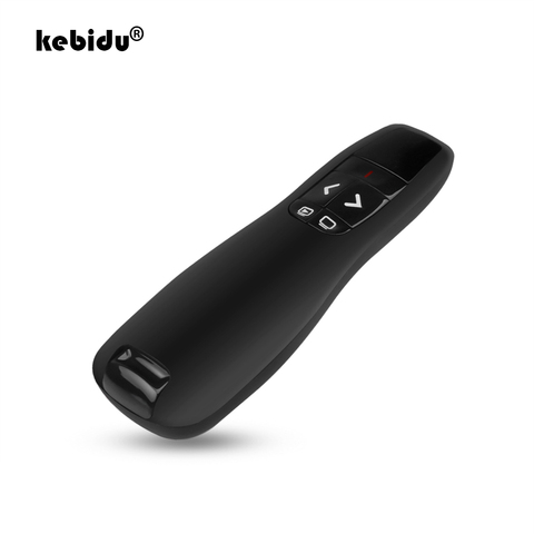 kebidu New 2.4Ghz handheld R400 Wireless Presenter Receiver Pointer Case Remote Control with Red Laser Pen ► Photo 1/6