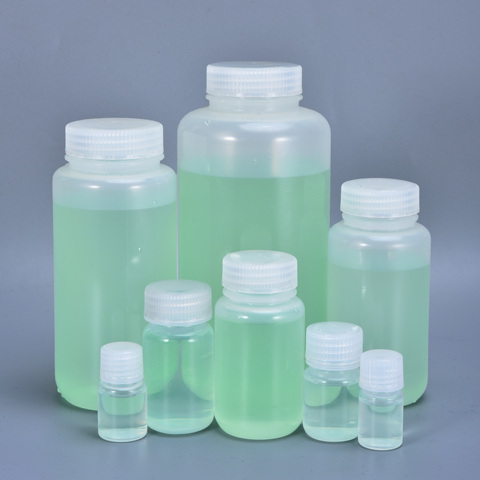 Empty PP wide mouth bottle Food Grade plastic refillable bottles for liquid Lotion Leakproof reagent bottles 5ML-1000ML ► Photo 1/6