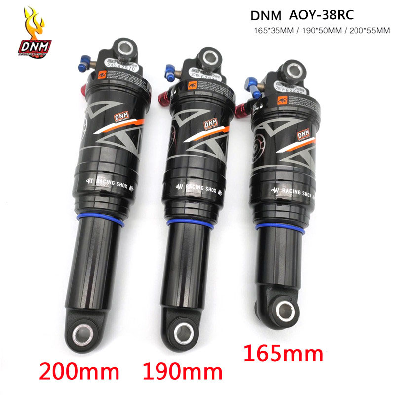 DNM AO-38RC Air Rear Stocks Mountain Bike Bicycle With Lockout 165 190 200 210mm 