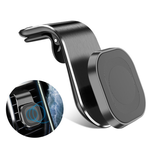 360 Metal Magnetic Car phone Holder For xiaomi mi 9t redmi note 8 pro Air vent Magnetic car Holder GPS Mount Holder magnet Stand ► Photo 1/6