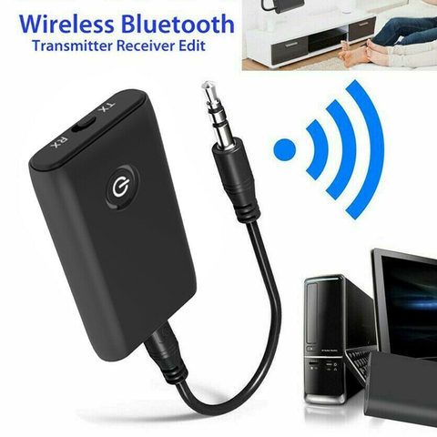 USB Bluetooth 5,0 Empfänger Drahtlose Bluetooth Adapter 3,5mm AUX Jack für  PC Auto Musik AUX Stereo Audio Adapter für TV Kopfhörer