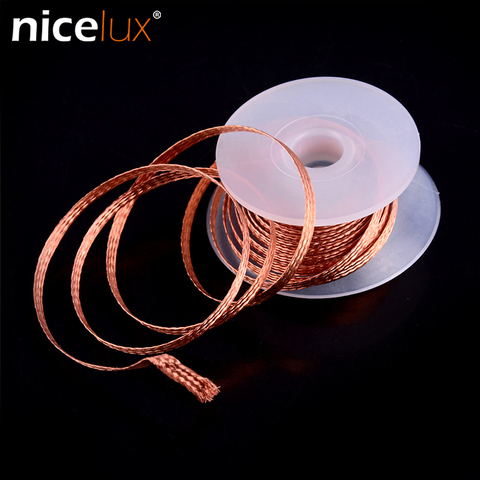 1.5meter Corrosion Resistance Desoldering Braid Solder Remover Wick Wire Repair Tool 2.0/2.5/3/3.5mm for BGA Suction Wire ► Photo 1/5