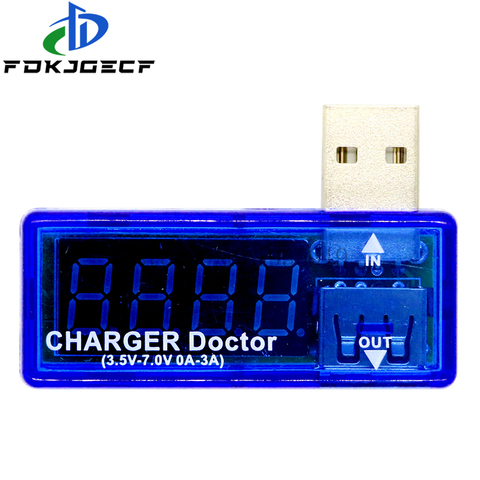 Digital USB Mobile Power Charging Current Voltage Tester Meter Mini USB Charger Doctor Voltmeter Ammeter ► Photo 1/4