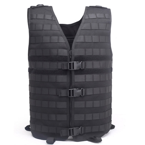 Military Tactical Vest Molle Assault Plate Carrier Airsoft Vest Adjustable Lightweight Mesh Vest Paintball CS Hunting Gear ► Photo 1/6