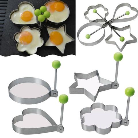 Stainless Steel Egg Pancake Mold And Cooking Ring Circle