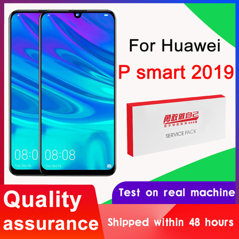 100% Tested 6.21'' 10-Touch Display with Frame for Huawei P Smart 2022 LCD Touch Screen Digitizer Assembly POT-LX1 L21 LX3 ► Photo 1/4