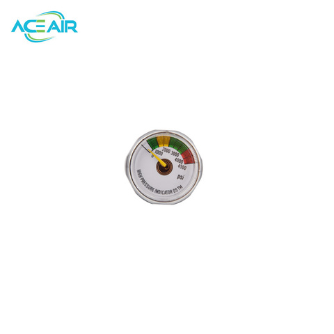 High Pressure Manometers PCP Valve Gauge M10x1 M10x1 5MPA/40MPA/400BAR/3500PSI/4500PSI ► Photo 1/6