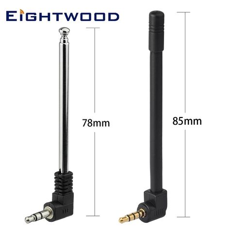 FM Antenna Kit 4 Section Telescopic Antenna + Mini FM Radio Antenna 3.5mm Plug for Bose Wave Music System Indoor Stereo Receiver ► Photo 1/6