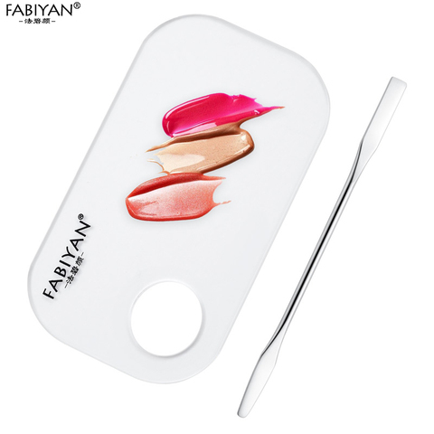 Acrylic Palette Spatula Rod Gel Foundation Eye shadow Mixing Cream Pigments Stainless Cosmetic Makeup Nail Art Manicure Tool set ► Photo 1/6