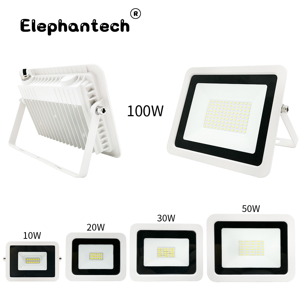 110V/220V LED Flood Light 10W Reflector IP68 Outdoor Garden Lighting Spotlight 