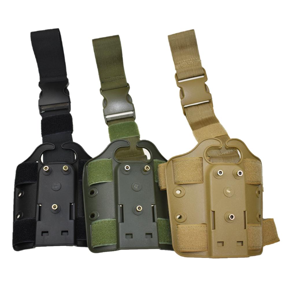 Tactical Leg Holster Adapter Platform Drop Thigh Holster Pouch for Hunting Gear 