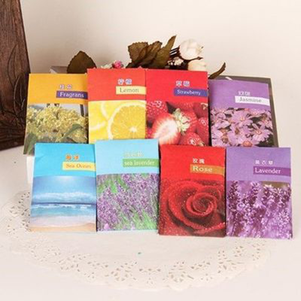 10pcs Natural Air Freshener Wardrobe Deodorizing Paper Sachets Fragrance Moth Mildew Proofing Sachet ► Photo 1/6