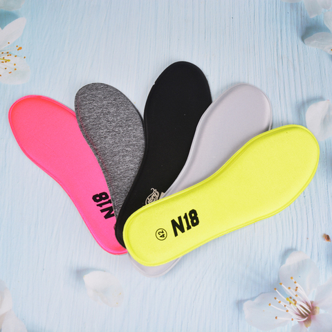 3 Pairs/lot Memory Foam Shock absorption Insole foot massage insole for man and women casual shoes plantar fasciitis heel insole ► Photo 1/6