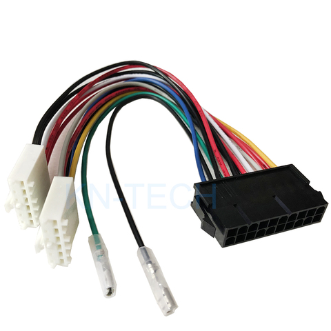 20Pin ATX to 2x Port 6Pin AT PSU Converter Power Cable Cord For 286 386 486 586 Old Computer ► Photo 1/4
