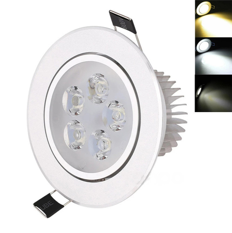 LED Downlight 110/220V Dimmable Spot Light Recessed Round