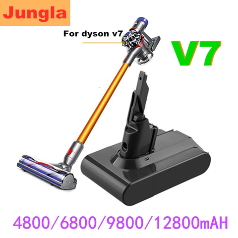 2022 Original 21.6V 4800/6800/9800/12800mAh Li-ion V7  Batteries for Dyson V7 Vacuum Cleaner Replacement Power Tools Battery ► Photo 1/1