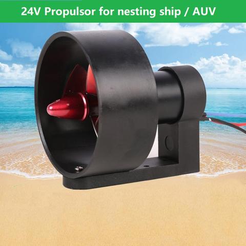 DC 12V 24V Underwater Jet Boat 3-Blade CW CCW Thruster Engine Used In DIY Remote Control Robot Decoy Nest Ship Submarine Motor ► Photo 1/4