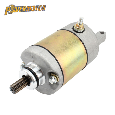 Motorcycle Aluminum Starter 9 Teeth Alloy Starting Motor For Linhai FeiShen 250cc-300cc Water-Cooled Engine Scooter ATV ► Photo 1/6