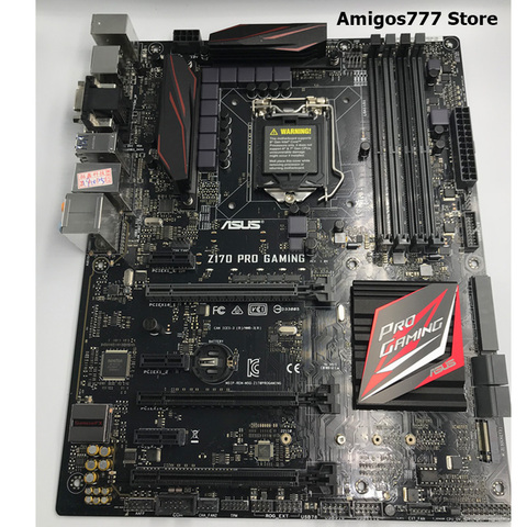 LGA 1151 DDR4 ASUS Z170 GAMING Original Desktop Motherboard Z170 LGA 1151 For Core i7 i5 i3 DDR4 64G USB3.0 Mainboard - Price history & Review | AliExpress Seller - Amigos777 Store | Alitools.io