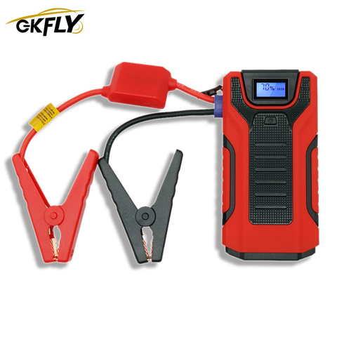 GKFLY Car Jump Starter Peak 1200A Starting Device Cables For Car Battery Reboot 12V Petrol Diesel Booster Power bank Car Charger ► Photo 1/6