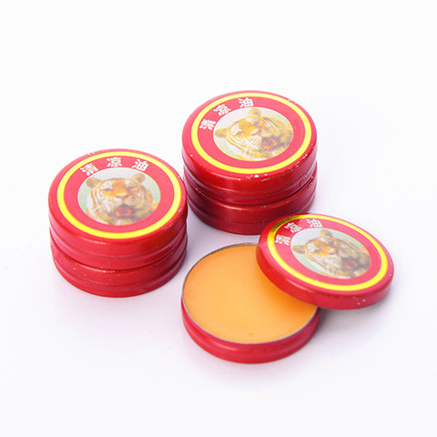 4pcs Tiger Balm Insect Bite Summer Cooling Oil Refresh Pain Headache Cool Cream Relieve Itching Chinese Family Common Cream Balm ► Photo 1/6