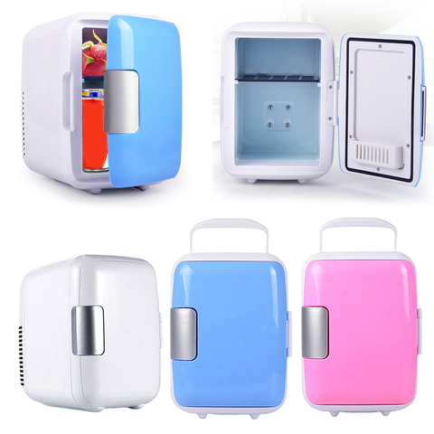 4L Mini Car Fridge Cool Hot Portable Box Cooler Motor Camping Fridge w/ Handle ► Photo 1/6