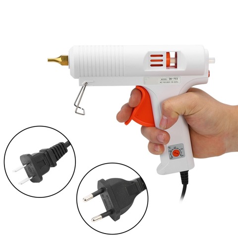 110W Professional High Temp Hot Melt Glue Gun Graft Repair Heat Gun Pneumatic DIY Tools Hot Glue Gun AC110-240V Daya Pemanas new ► Photo 1/6