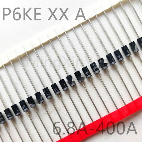 20PCS TVS Diode P6KE6.8A  P6KE10A P6KE12A P6KE13A P6KE15A P6KE16A P6KE18A  P6KE24A P6KE27A   Transient Voltage Suppressor ► Photo 1/3