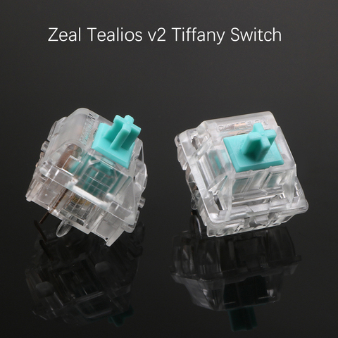 Original Zeal Tealios V2 switch 67g linear switches for customized mechanical keyboard 5 pins Slient Switch ► Photo 1/6