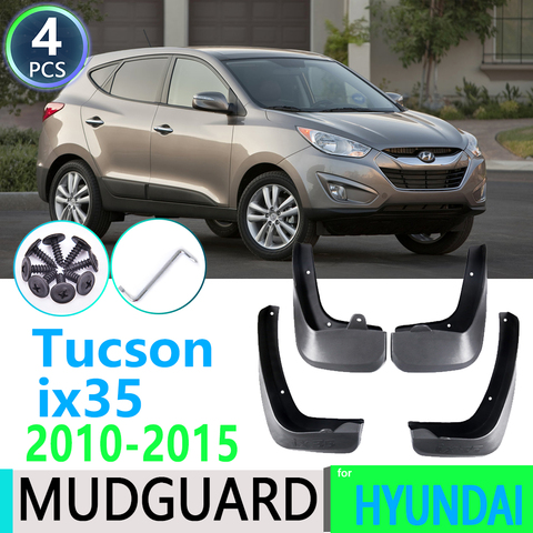 for Hyundai Tucson ix35 LM 2010 2011 2012 2013 2014 2015 Car Fender Mudguard Mud Flaps Guard Splash Flap Car Accessories ► Photo 1/6