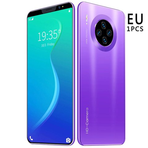 Mate33 Pro Smartphone with 512M+4GGB Large Memory 5.8 Inch Screen Support Face/Fingerprint Unlock Dual SIM Mobile Phones ► Photo 1/6