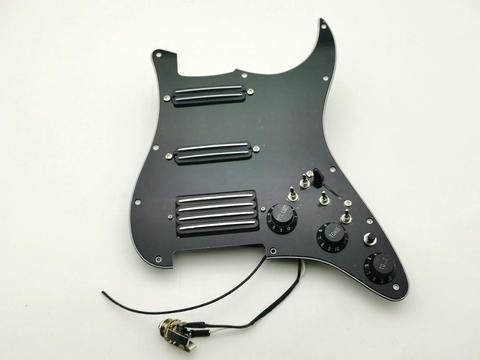 Multifunction Double capacitor Black Guitar Pickups SSH Humbucker Pickups Wiring Suitable for Str Guitar 20 style combinations ► Photo 1/6