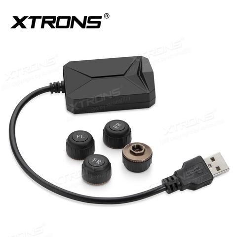 XTRONS TPMS07 Car USB TPMS Tire Pressure Monitoring Alarm System for XTRONS Android 9.0 Units of 
