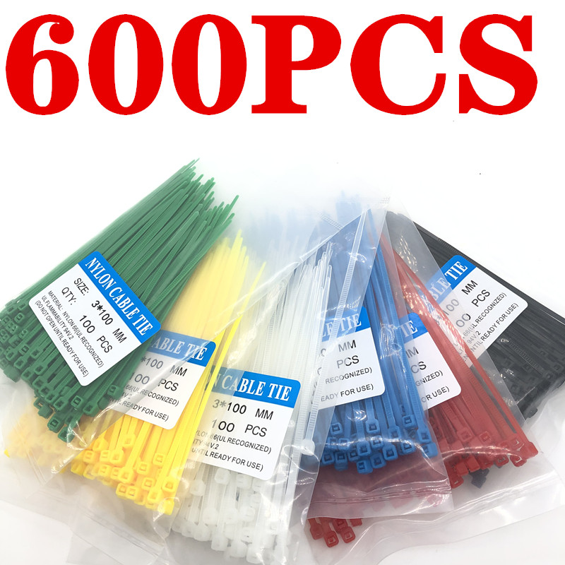 UL Listed Colored/Clearance Nylon Cable Ties/Wire Ties/Zip Ties 