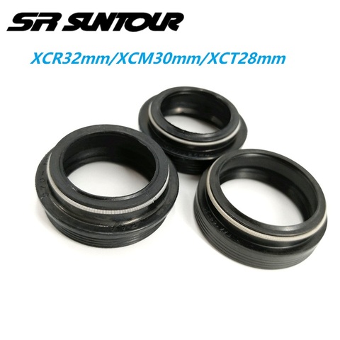 SR Suntour Fork Stanchion Wiper XCT XCM XCR Dustproof Rubber Ring Dust Seal 32mmXCR 30mmXCM 28mmXCT Fork Repair Part ► Photo 1/4