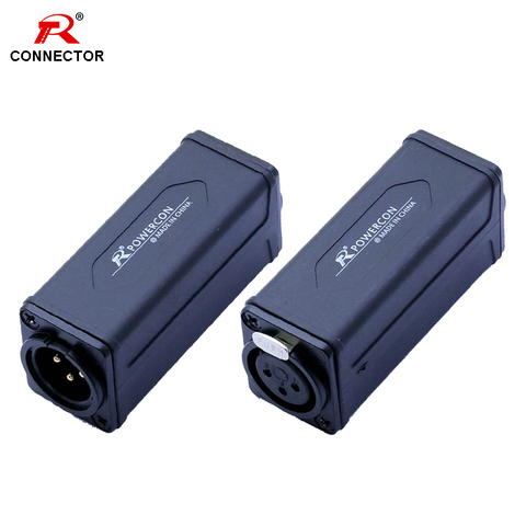 1pc XLR couplers Connector,3pins, Male to Male/Female to Female/Male to Female, XLR Chassis Socket Connector ► Photo 1/6