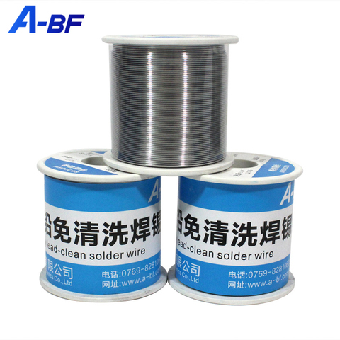 A-BF Solder Tin Wire High Brightness Non-toxic Tin Wire for Soldering Iron Soldering Station 0.6mm/0.8mm/1.0mm ► Photo 1/6