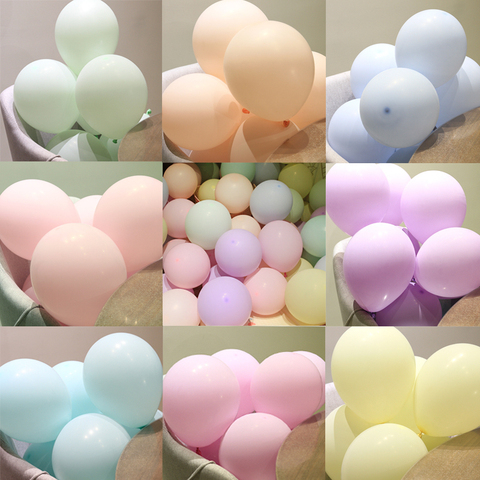 20/30pcs Macaron Pastel Latex Baloons Wedding Decoration Girl Baby Shower Arche Ballon Anniversaire Wholesale Balls For Birthday ► Photo 1/1