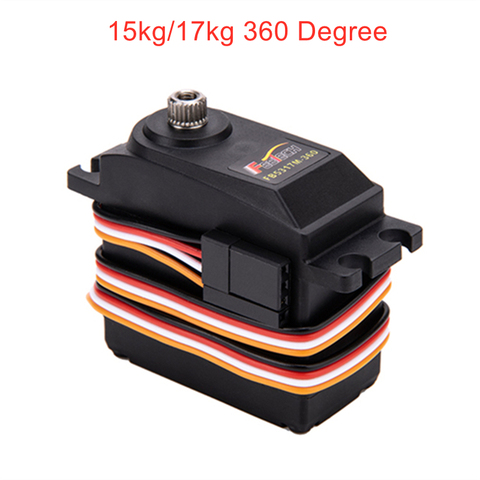 FEETECH 15kg/17kg 360 Degree Continuous Rotation Analog Feedback with Magnetic Encoder Digital Servo For Robot RC Car ► Photo 1/5