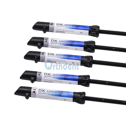 Orthdent 1 Pcs Dentex Universal Light Cure Composite / Hybrid Composite Resin A1/A2/A3/A3.5/B1 ► Photo 1/6