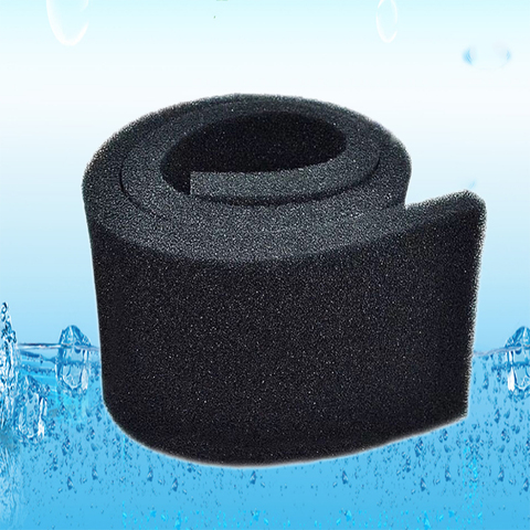 Cotton Aquarium Sponge Pad Filter in filter Practical Biochemical Fish Tank Pond Black Foam Spong Aquarium Accessories ► Photo 1/6