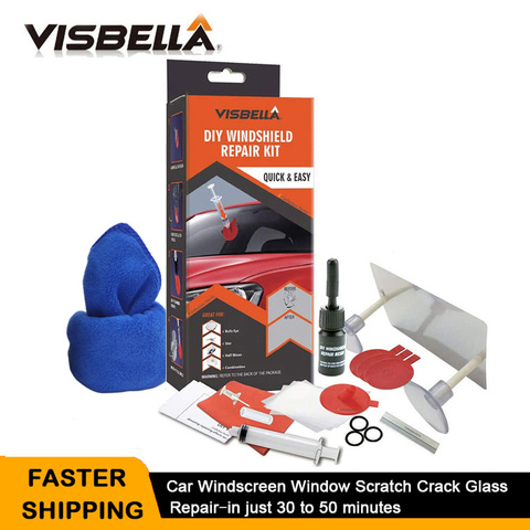 Visbella Diy Windshield Repair Kit Auto Windscreen Glass Scratch Re Tools Car Care With Cloth History Review Aliexpress Er Official Alitools Io - What Is The Best Diy Windshield Repair Kit