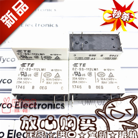 10pcs/lot 100% new original OEG power relay OZ-SS-112L1 OZ SS 112L 12VDC 12V 16A 8PIN ► Photo 1/1