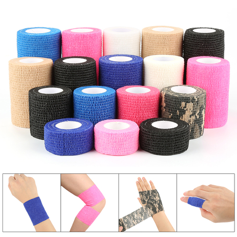 Self-Adhesive Elastic Bandage First Aid Medical Health Care Treatment Gauze Tape First Aid Tool 5cm*4.5M ► Photo 1/6