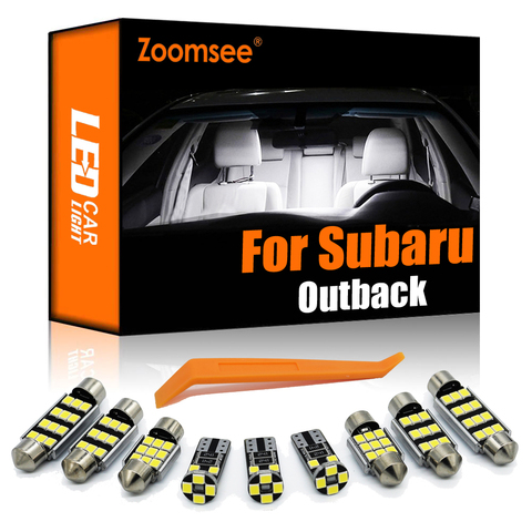 Zoomsee Interior LED For Subaru Outback BE BH BL BP BR BS 1999-2022 Canbus Vehicle Bulb Indoor Dome Reading Trunk Light Auto Kit ► Photo 1/6