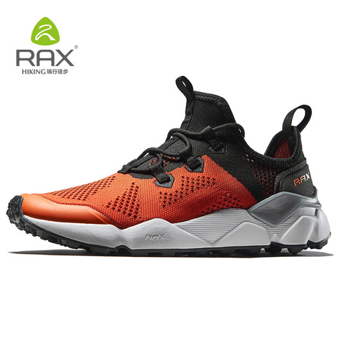 RAX  New Men's Suede Leather Waterproof Cushioning Hiking Shoes Breathable Outdoor Trekking Backpacking Travel Shoes For Men ► Photo 1/6