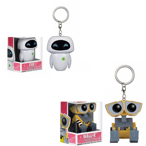 Buy Online Funko Pop Pixar Film Wall E Robot Eve Keychain Children Toy Pvc Action Figure Collection Model Toys For Children With Retail Box Alitools
