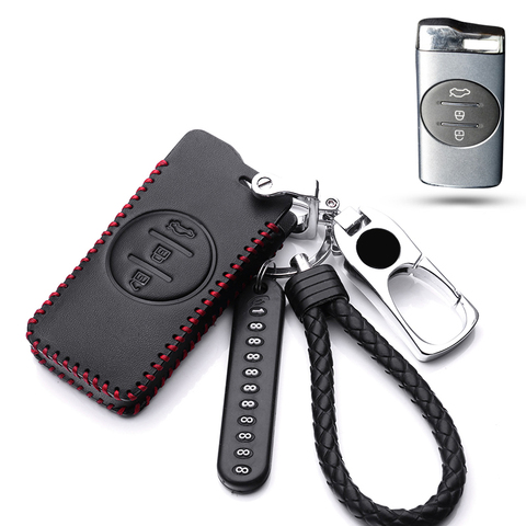 Colorful Leather Car Smart Key Cover Case Holder For Chery Tiggo 8 Arrizo 5 pro gx 5x eQ7 Chery tiggo 7Pro 2022 Auto Accessories ► Photo 1/6
